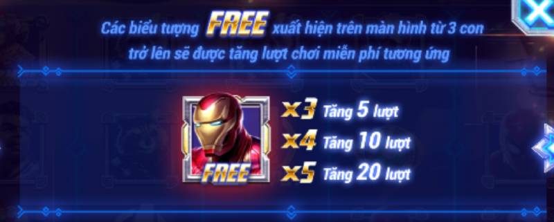 Biểu Tượng Free Spins (Vòng Quay Miễn Phí)